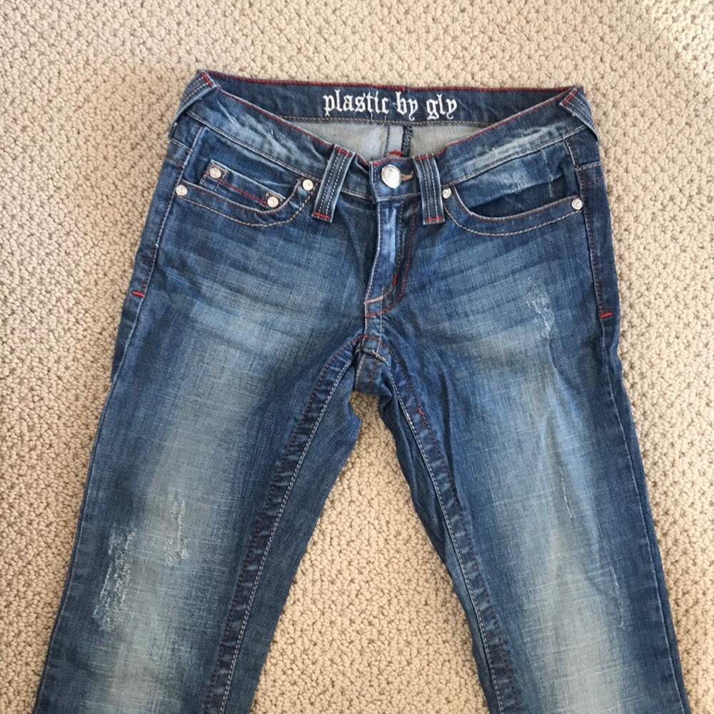 Plastic By Gly Barely Worn Jeans